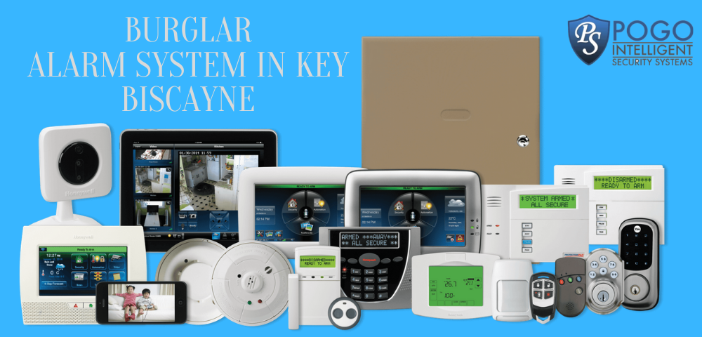 burglar alarm system in Key Biscayne