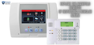 home alarm with remote control application
